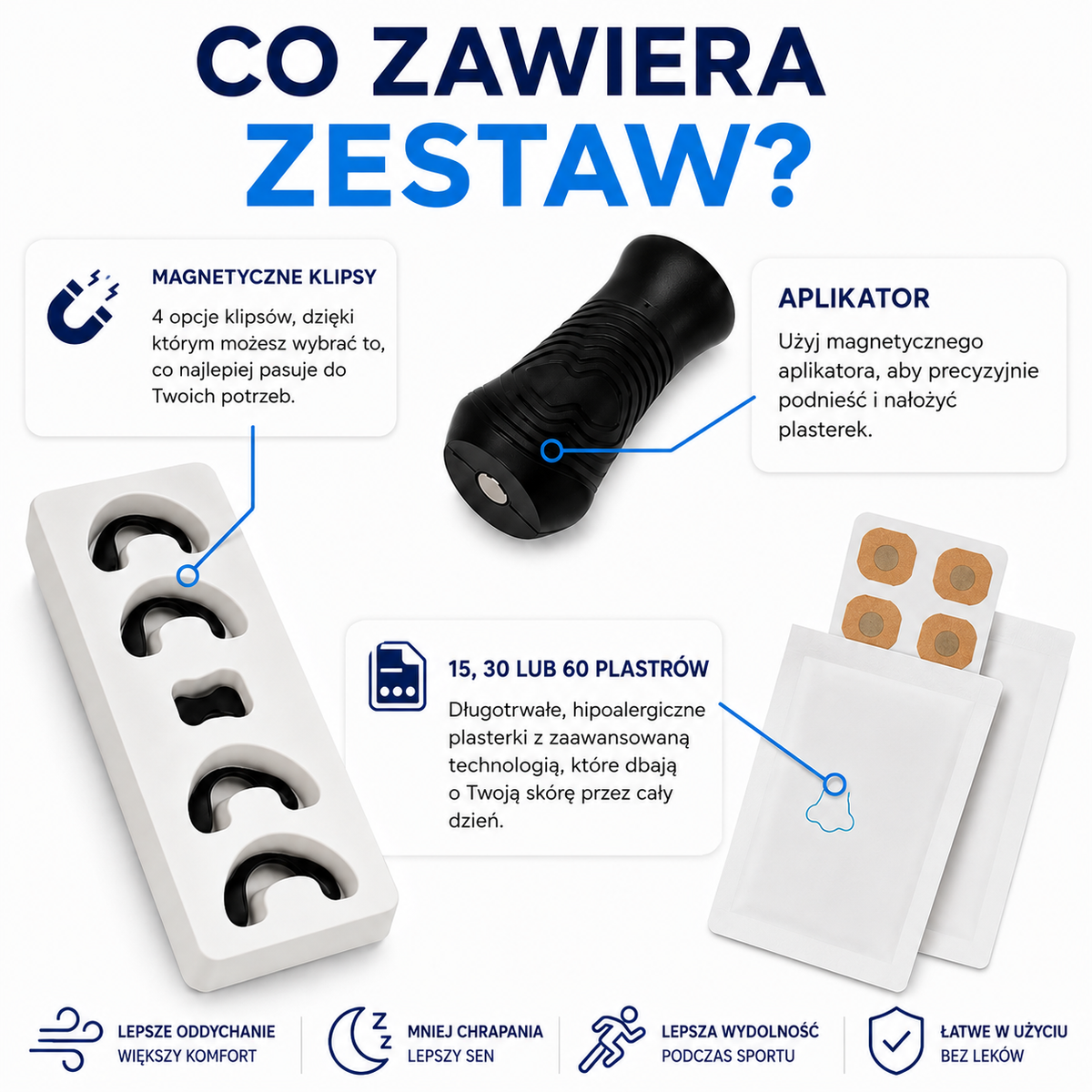 AeroMag – Oddychaj swobodniej! Kup 1, a otrzymasz 4 (30 pasków)